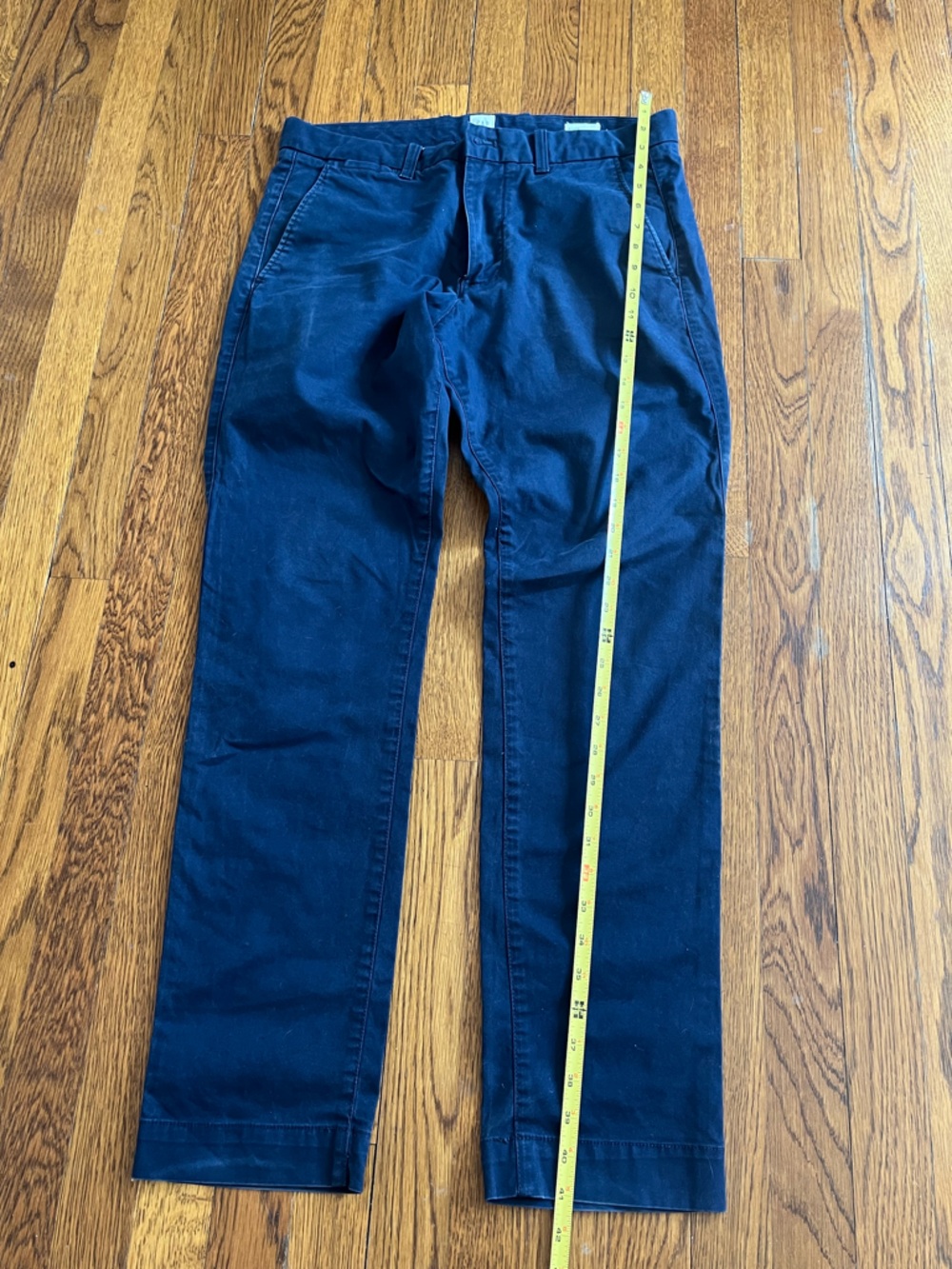 GAP Navy Straight Leg Chinos - Picture 2 of 6